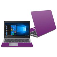 Mightyskins Skin Compatible with Lenovo Ideapad 330 15" (2018) - Solid Purple | Protective, Durable, and Unique Vinyl Decal Wrap Cover | Easy to Apply, Remove, and Change Styles | Made in The USA