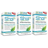 Sinol-M Allergy & Sinus Relief Spray 15 ml (Pack of 3)