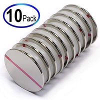 Super Strong Neodymium Magnets | Powerful Disc Rare Earth Magnets | Super Strong Magnets in Various Dimensions and Patterns (Neodymium Magnets 1.26x1/16 10 pks)