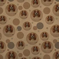 GRAPHICS & MORE Cavalier King Charles Spaniel Dog Breed Premium Kraft Gift Wrap Wrapping Paper Roll