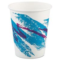 Solo� Cup Company Hot Cups, Symphony Design, 10 oz, Beige