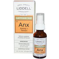 Liddell Homeopathic Letting Go Anxiety 1 Oz