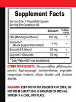 Immune System Health - DIM Plus BIOPERINE Complex for Men and Women - dim Estrogen Metabolism - 2 Bottles 120 Capsules