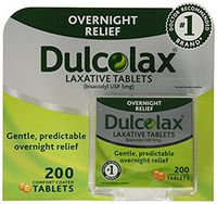 Dulcolax Laxative - 5 mg - bg1yr 2Pack (200 Tablets Each )
