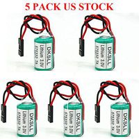 3V 1200mAh PLC Battery 6FC5247-0AA18-0AA0 / 575332TA for Siemens 810D 840D US Stock (Pack of 5)