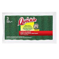 Quickie Sponge Long Lasting Heavy Duty Scrubber (3 Pack) (2052211), 3-Pack