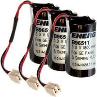 Three 3V 1700mAh Computer Batteries, Replacements For Dantona COMP-110 Energy+ B9651T Gateway ER17330V CMOS Ge Fanuc D3 D4 IC601ACC150 IC601ACC150A IC610ACC150 IC610ACC150A IC610CPU101C IC610CPU104C