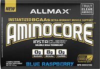ALLMAX Nutrition, Aminocore BCAAs, Blue Raspberry, 10.5 g Sample 3-Pack