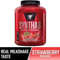 BSN SYNTHA-6 Protein Powder, Strawberry Milkshake, 5.0 Pound