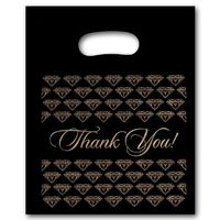 plastic jewelry gift bags Thank You Bag (Sm.)