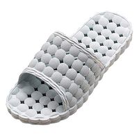 Shower Slipper, Quick Drying Non-Slip Slippers, Bathroom House and Pool Sandals, in-Door Slipper for Gym, Soft Sole Blue