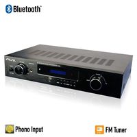 Bluetooth Stereo Receiver w/Phono by AVX Audio, BTA-3000