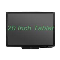 CHUYI 20 Inch LCD Writing Tablet Big Screen Writing Board Business Digital Handwriting Pads with Stylus for Adults at Home and Office (Black)