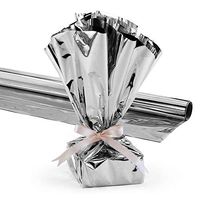PMU Gift Wrap Rolls (24 Inches X 25 Feet, Silver)