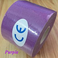 Chompunut Kinesio Taping Athletic Kinesiology Sport Taping Strapping Good Quality Football Knee Muscle Kinesio taping Strapping (Purple)