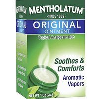 Mentholatum Original Ointment Soothing Relief, Aromatic Vapors - 1 oz (Pack of 3)