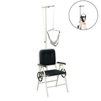 DZWJ Cervical Traction Chair, Home Cervical Traction Chair Cervical Stretcher Medical Stretcher Head Relief Hammock for Neck Pain Relief
