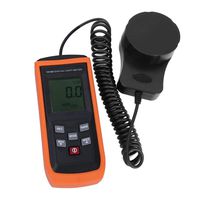Digital Illuminance Meter, Handheld Light Meter 3-1/2 Digit LCD Display Brightness Meter 200000Lux Illumination