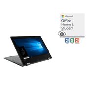 Lenovo Flex 6 14" 2 in 1 Laptop, Intel Core i5-8250U 1.6GHz (up to 3.4GHz) 8GB DDR4 2400MHz,128GB SSD, Microsoft Office Home & Student, Intel UHD Graphics 620, 802.11ac, Bluetooth 4.1, Windows 10