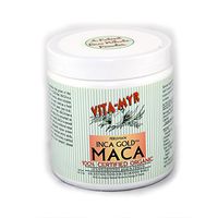 Vitamyr Inca Gold Maca Certified Organic 4 Oz Jar Potent, Raw, Whole Maca Powder from The Mountains of Peru. The purest, Best Maca Available, Trusted Over 20 Years. Organic, Natural, Pure.