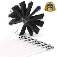 Flexible Dryer Lint Vent Cleaner Reinforced Nylon Rotary Dryer Brush Dryer Duct Cleaning Kit（20ft, 10rods）