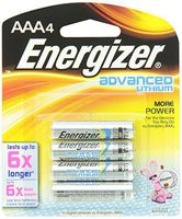 Energizer Advanced Lithium AAA Battery 4 Units