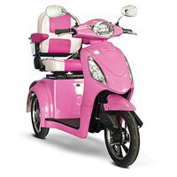 E-Wheels Pretty In Pink Custom 3 Wheel Electric Mobility Scooter