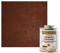 Ten Second Color (TSC) Concrete Dye Concentrate Makes 1 Gallon Professional Grade and Easy to use. Brilliant Bold Colors. Semi-Transparent Cement Dye. Dries in Seconds (French Roast)