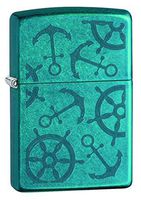 Zippo Nautical Cerulean Pocket Lighter