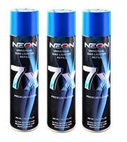 3 Cans NEON 7X Butane Refill Fuel Fluid Lighter Ultra Refined 7 Times 10.14 Oz