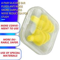 A Pair Spiral Convenient Silicone Ear Plugs Anti Noise Snoring Earplugs Comfortable For Sleeping Noise Reduction Accessory