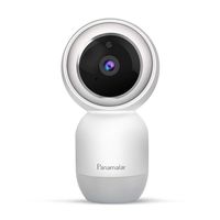Panamalar Indoor Security Camera, 1080P WiFi Home Security Camera with Alexa Voice Control,Pan/Tilt Rotation,Motion Tracking,Night Vision and 2-Way Audio, Smart Surveillance Camera for Baby/Elder/Pet