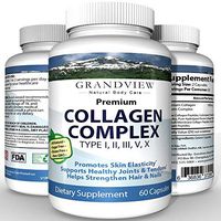 Collagen Complex | Anti-Aging, Hair, Skin and Nails, Digestive & Joint Health Supplement, Hydrolyzed Collagen Pills, Women & Men