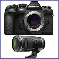 Olympus OM-D E-M1 Mark II Mirrorless Micro Four Thirds Digital Camera with (ED 40-150mm f/2.8 PRO Lens, Black)