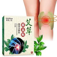 10Pcs/Box Wormwood Knee Pain Relief Patch, Natural Herb Knee Joint Pain Treatment Spontaneous Heat Sticker Cold Protection Keep Warm