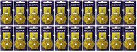 Sony Size 10 PR70 0% Mercury Hearing Aid Batteries with Yellow Tab Pack of 120