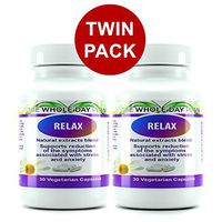  "RELAX - Stress Relief & Anti Anxiety Supplement for Emotional Well-Being – Stress Reliever for Natural Calm – Stress Tabs with Ashwagandha Root Chamomile Flower & Ltheanine"