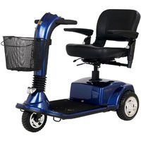 Golden Technologies 3 Wheel Companion Scooter GC340 : Companion - 3 wheel - Batteries Included - GC340 Blue