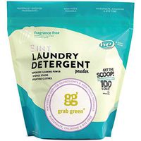 Grab Green Natural 3-in-1 Laundry Detergent Powder, Fragrance Free, 100 Loads