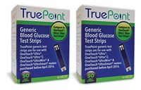 True Point Generic Test Strips 100 Count for Use with One Touch Ultra, Ultra 2 and Ultra Mini Meter.