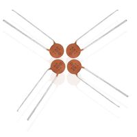 uxcell 50 x 100pF 2 Pin Terminals DIP Ceramic Disc Capacitors