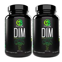 Inner Zen DIM 250mg Plus Calcium and Black Pepper Extract, 60 Day Supply, Estrogen Support, Acne Treatment, PCOS, Vegetarian (2)