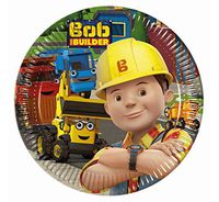 Bob the Builder Paper Plates Medium 20cm