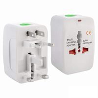 Universal International Travel Power Adapter,Worldwide All in One Wall Charger International Travel Plug for USA to Hong Kong British England Scotland