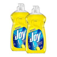 Joy Ultra Dishwashing Liquid, Lemon Scent 12.60 oz (Pack of 2)