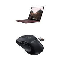 Microsoft Surface Laptop (Intel Core i5, 8GB RAM, 256GB) - Burgundy  and Logitech M510 Wireless Mouse, Black, 910-001822