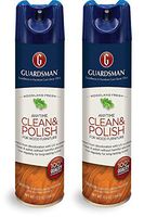 Guardsman Clean & Polish For Wood Furniture - Woodland Fresh - 12.5 oz - Silicone Free, UV Protection (2)