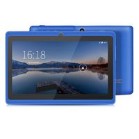 YUNTAB 7 inch Android Tablet - 1.5 Ghz Quad Core CPU, with WiFi, 1GB RAM, 8GB ROM, 1024x600 HD Touch Screen, Pre-Loaded Google Play Store & Games, Dual Camera(Blue)