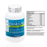 Clear Lung Proprietary Herbal Detox Blend Formula (200 Capsules)