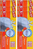 Glad Febreze Scented Tall Kitchen Quick Tie Bags Odor Shield Trusted Strength & Controlled Odors (6, Hawaiian Aloha)